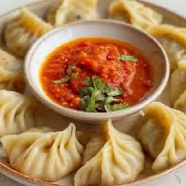 streetbites - Veg steam and fry momos