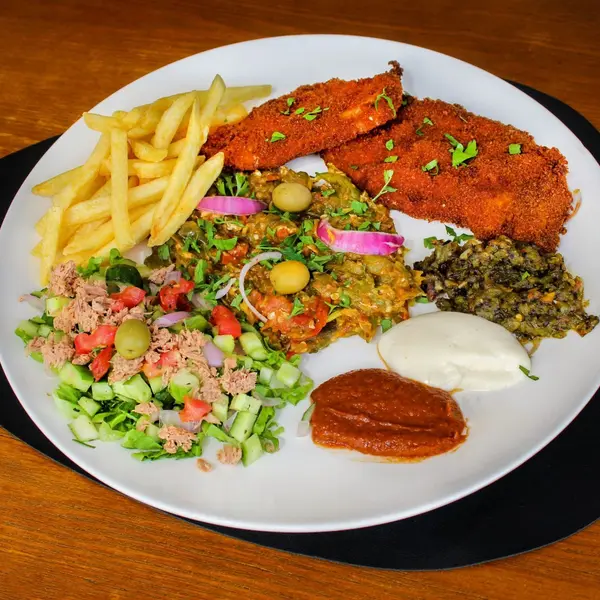 sultana-tunisian-restaurant - Escalope Panne