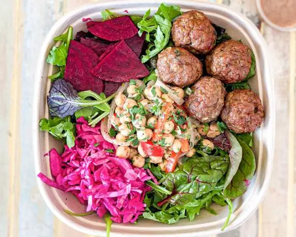 sumac-by-gastroboteats - Butcher's Meatball Salad