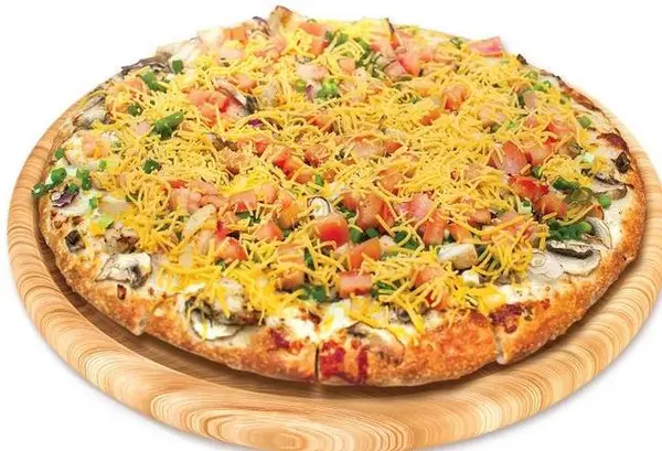 supreme-pizza - Garlic Chicken Pizza 