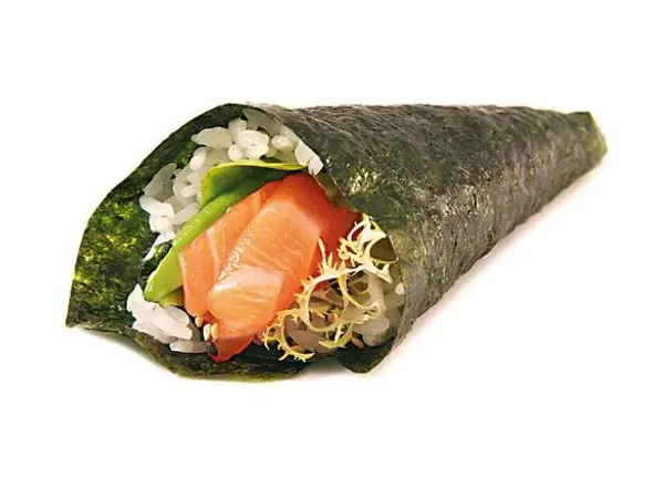 sushi-uma-inc - Salmon Avocado Hand Roll