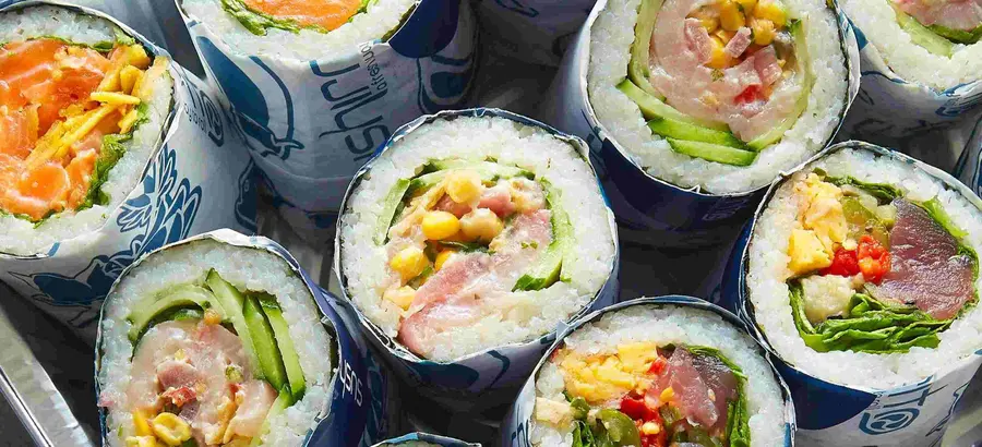 Menu image of Hand rolls. menú de sushirrito - san francisco | restaurantes en san francisco