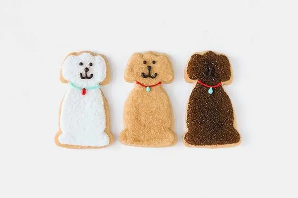 susiecakes - Dog Frosted Sugar Cookies 4-box