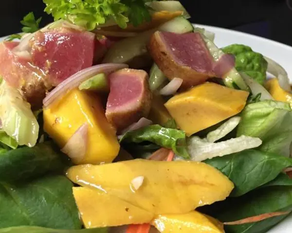 sweet-basil-thai-cuisine - Ahi Mango Salad*