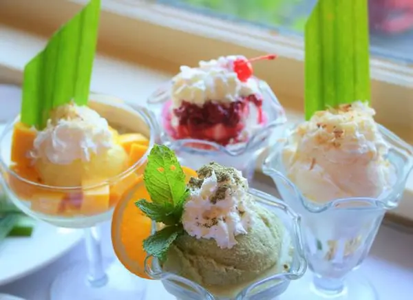 sweet-basil-thai-cuisine - Homemade Ice cream