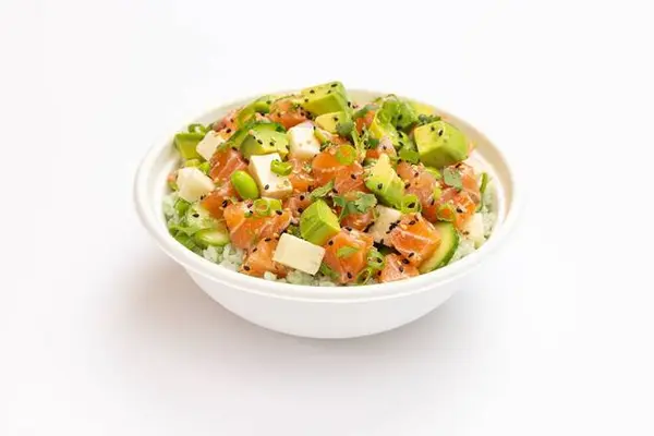 sweetfin - Yuzu Salmon Poke Bowl