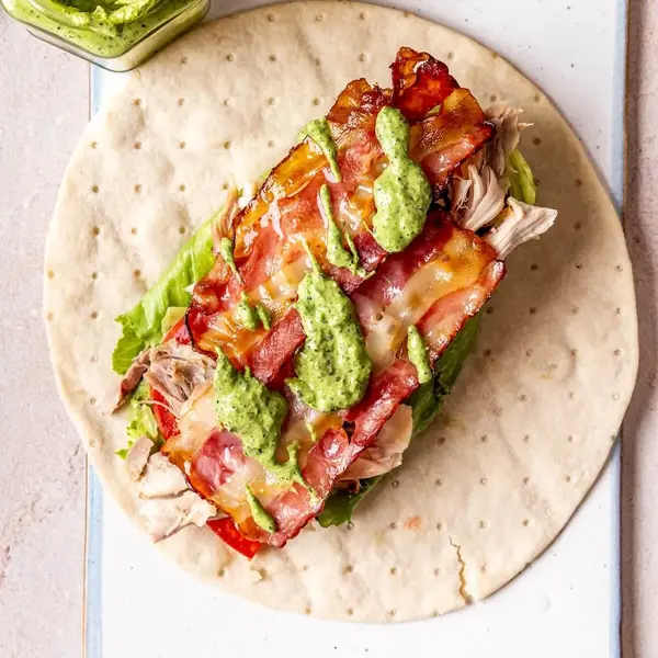 symphony-restaurant - Chicken, Bacon & Avocado  Wrap[baby gem]