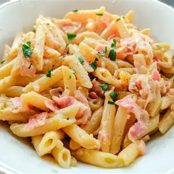 symphony-restaurant - Penne Carbonara