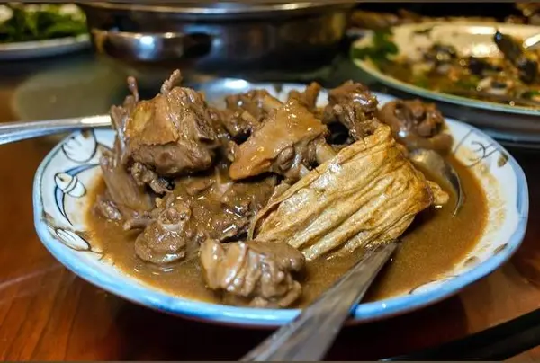 taishan-cuisine - 腐竹炆洋鸭Braised Muscovy Duck with Yuba