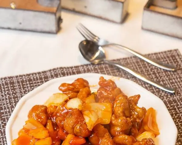 taishan-cuisine - Sweet and Sour Chicken甜酸鸡