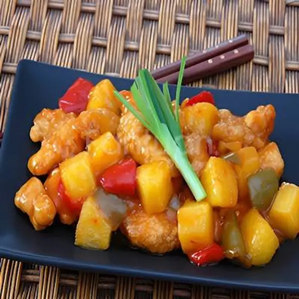 taishan-restaurant - Sweet and Sour Chicken甜酸鸡