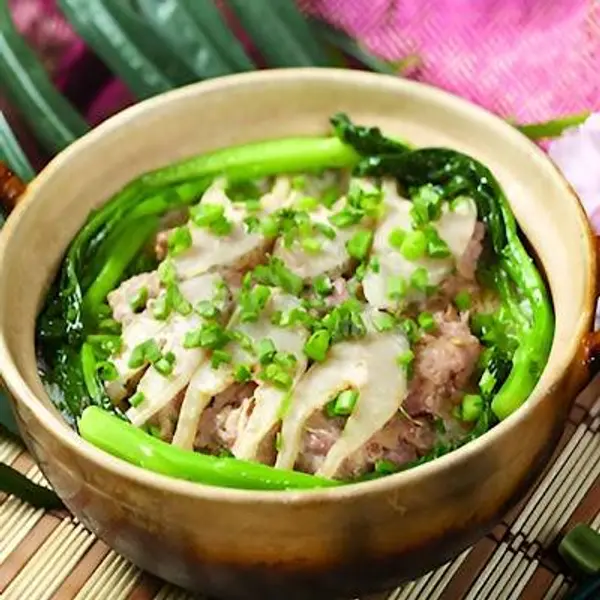 taishan-restaurant - 咸鱼肉饼蒸饭Dry Fish with Pork Meat Steamed Rice