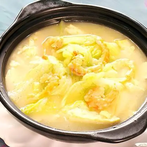 taishan-restaurant - 芋头蚬肉煲白菜Clam Taro with Chinese Cabbage Soup