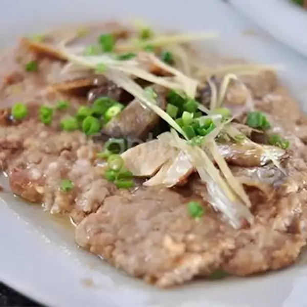 taishan-restaurant - Dry Fish with Pork Meat咸鱼蒸肉饼