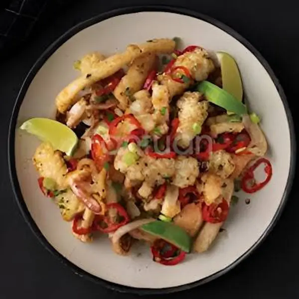 taishan-restaurant - Double Pepper with Squid