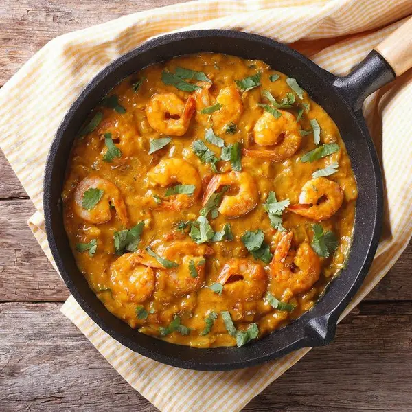 taj-mahal - Prawn Curry