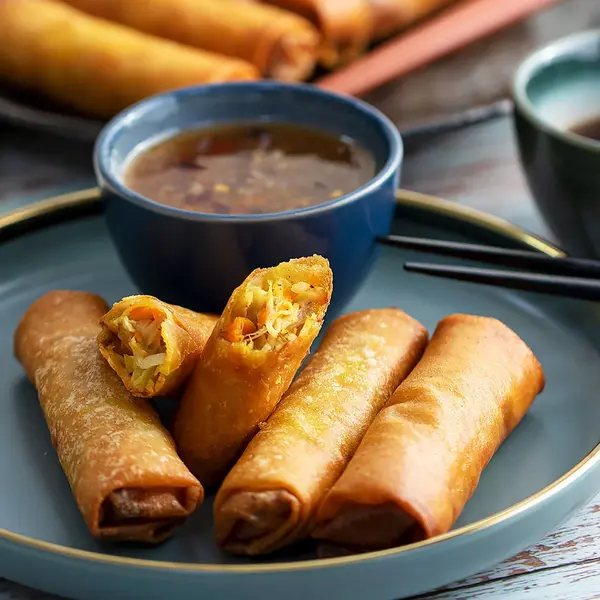 taj-mahal - Chicken Spring rolls