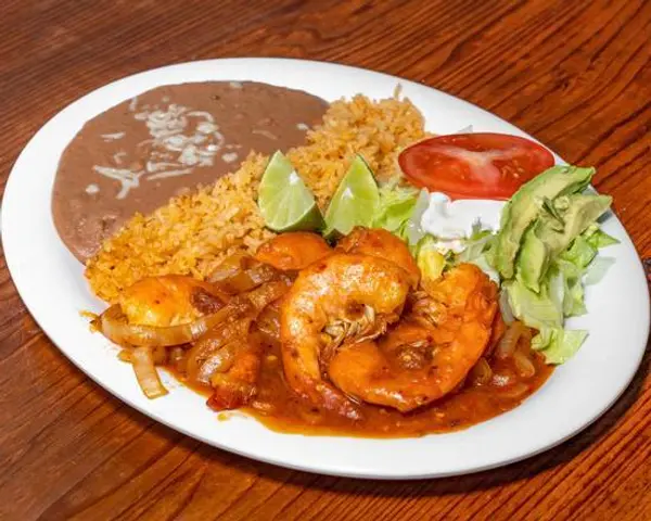 taqueria-vallarta - Camarones a la Diabla