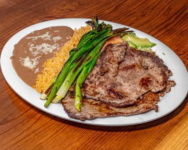 taqueria-vallarta - Carne Asada Plate