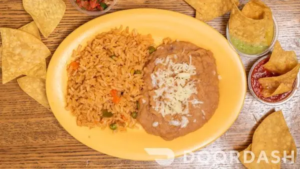 taqueria-zorro - Regular Rice & Refried Beans