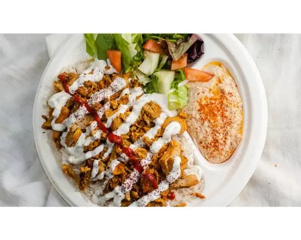 tarboosh - Chicken Shawarma Plate