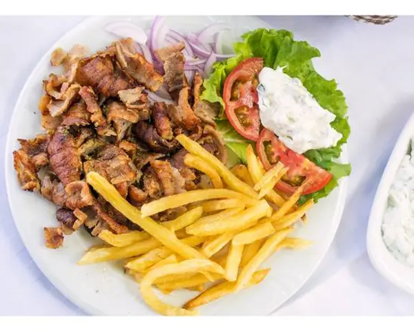 tarboosh - Beef Shawarma Plate.