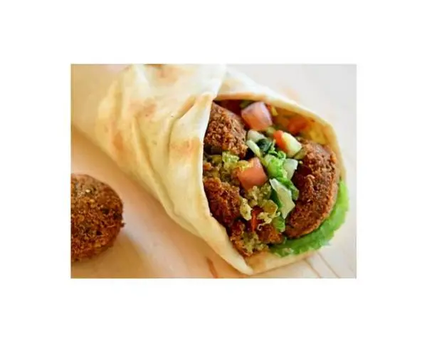 tarboosh - Falafel Shawarma Sandwich