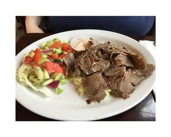 tarboosh - Lamb and Beef Shawarma Plate