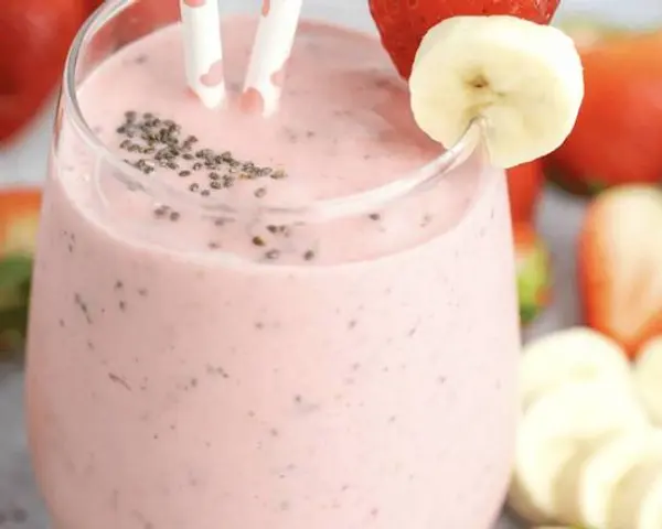 tasty-coffee - Strawberry & Banana Smoothie