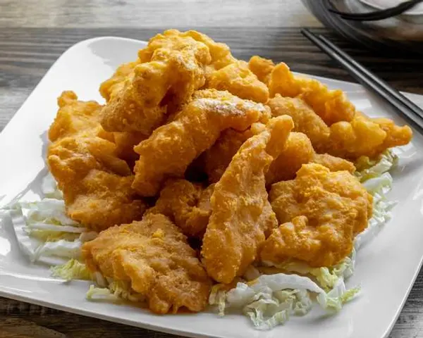 tasty-corner-chinese-restaurant - Deep Fried Fish Fillet w/ Crab Roe