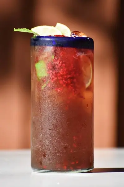 tea-bar-fusion-kitchen - Raspberry Mojito Sparkler