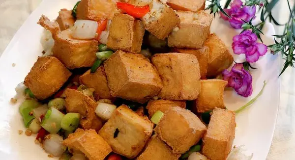 teacup-cafe - Salt Pepper Tofu 椒鹽豆腐