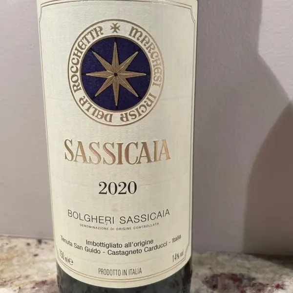 terzo-ristorante - Sassicaia Tenuta San Guido 2020