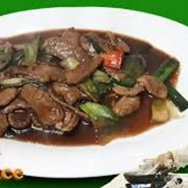 tessa-the-restrobar - Shredded lamb in Oyster Sauce