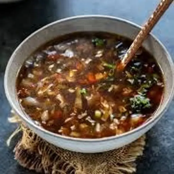 tessa-the-restrobar - Veg Hot & Sour Soup