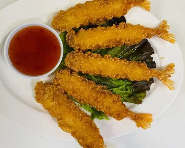 thai-basil-cart - Shrimp Tempura (กุ้งทอด)