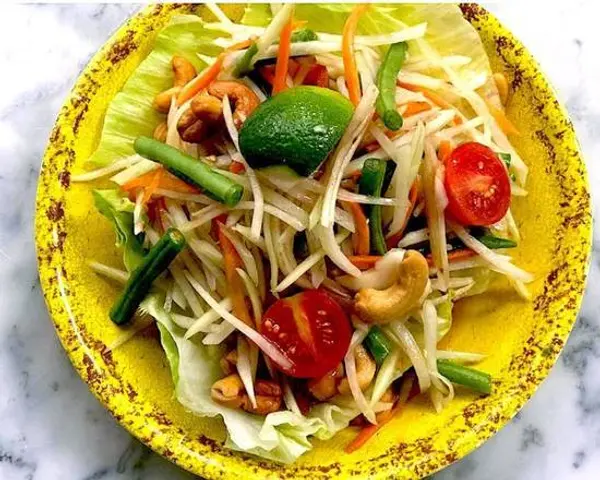 thai-basil-cart - Papaya Salad (ส้มตำ)