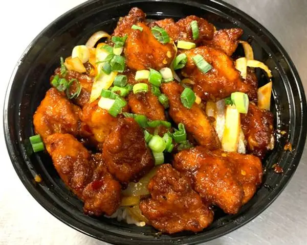 thaidash - B10 Spicy Chicken Crispy  Bowl