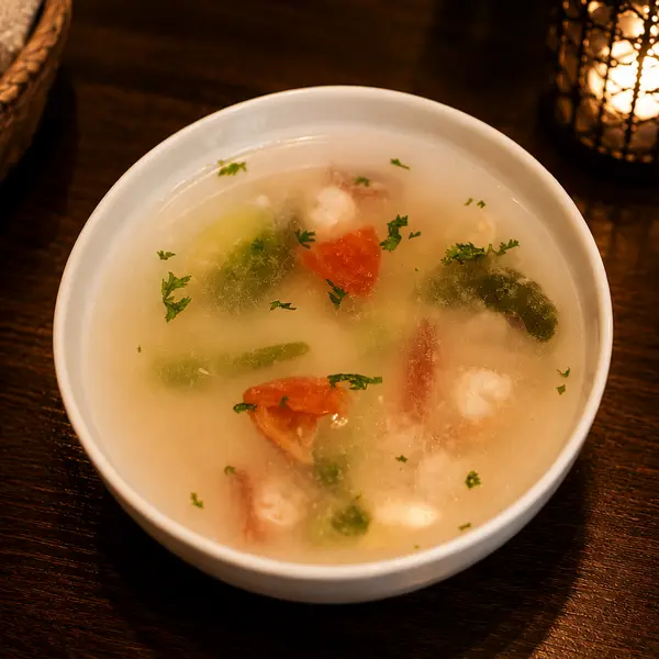 thaiora - Clear Seafood Soup (1:2)