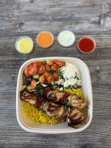 the-bite - Chicken Kebab Rice Bowl (GF)