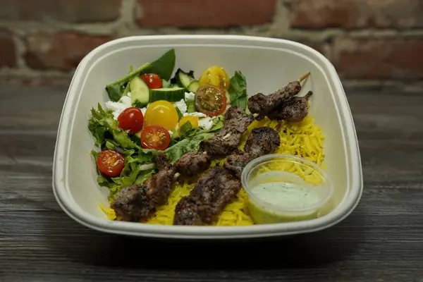 the-bite - Grilled Beef Kebab Rice Bowl (GF)