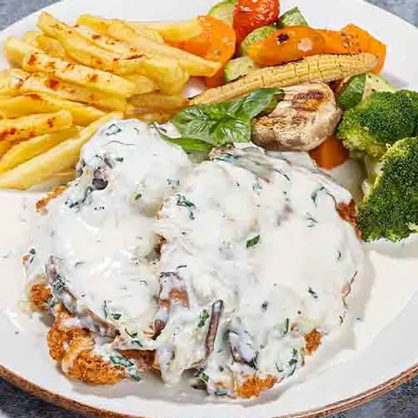 the-chill-lounge - إسكالوب الدجاج