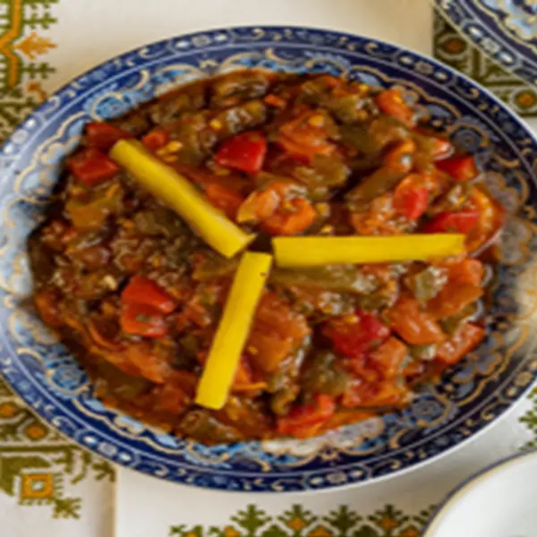 the-chill-lounge - Grilled Marinated Taktouka (pepper)