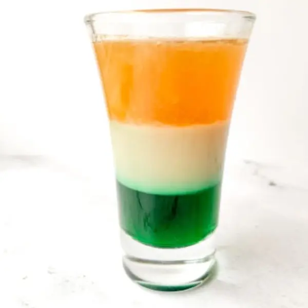 Irish Flag Shot