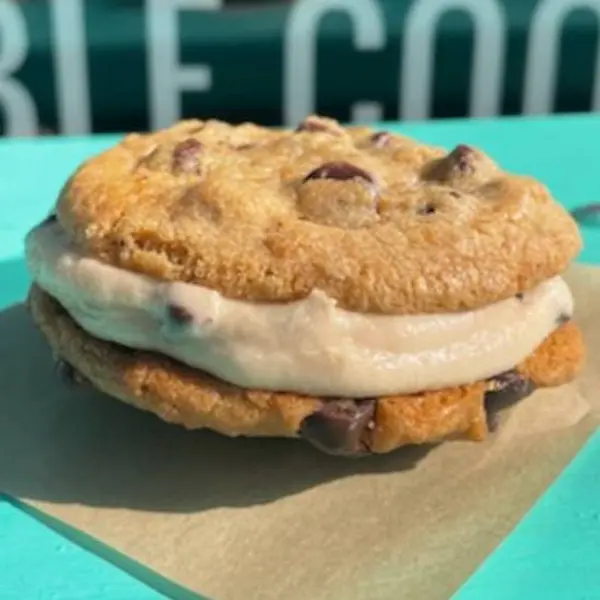 the-cookie-dough-cafe - Chocolate Chip Frosted Sandwich