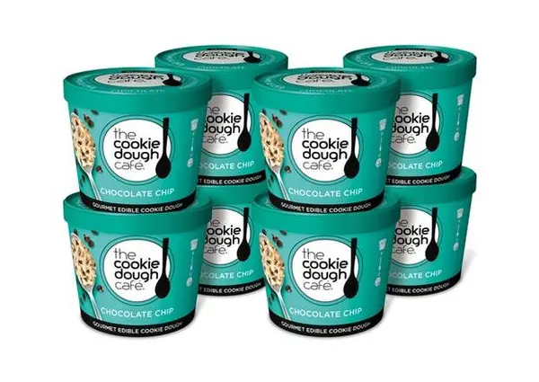 the-cookie-dough-cafe - 8 Mini 3.5 oz Chocolate Chip Containers