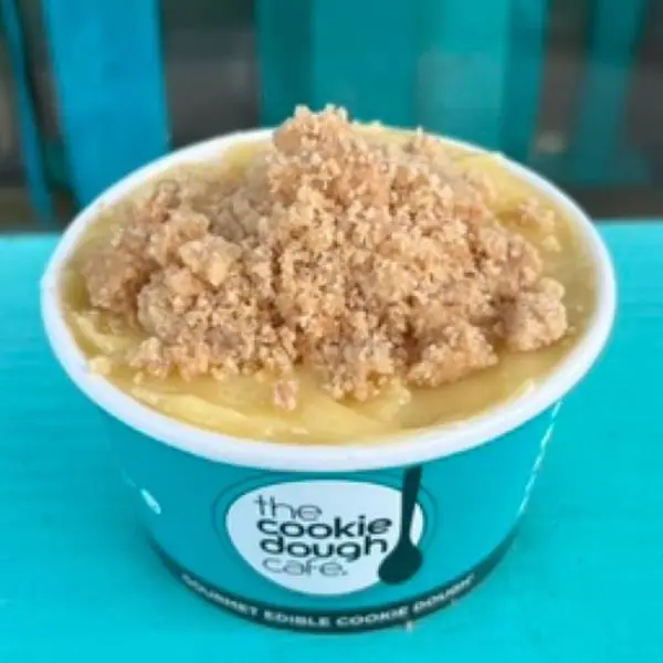 the-cookie-dough-cafe - Warm Apples with Vanilla Pudding and Crumb