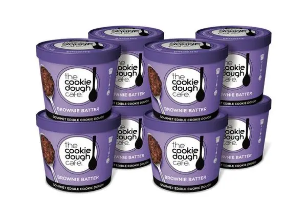 the-cookie-dough-cafe - 8 Mini 3.5 oz Brownie Batter Containers