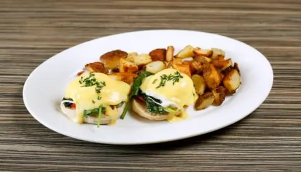 the-crepe-house - Eggs Florentine