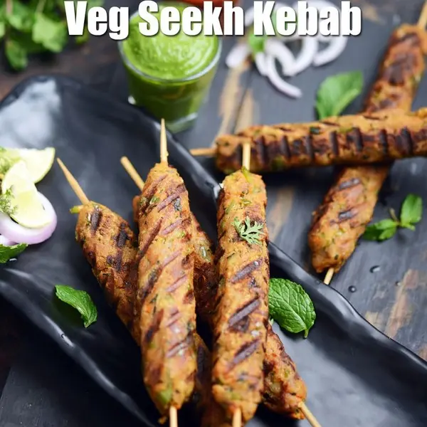 the-flavour-of-nature - Veg seekh kavab